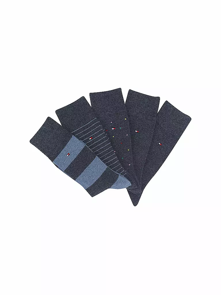 Tommy Hilfiger Geschenkbox Socken Er Pkg Jeansblue Blau